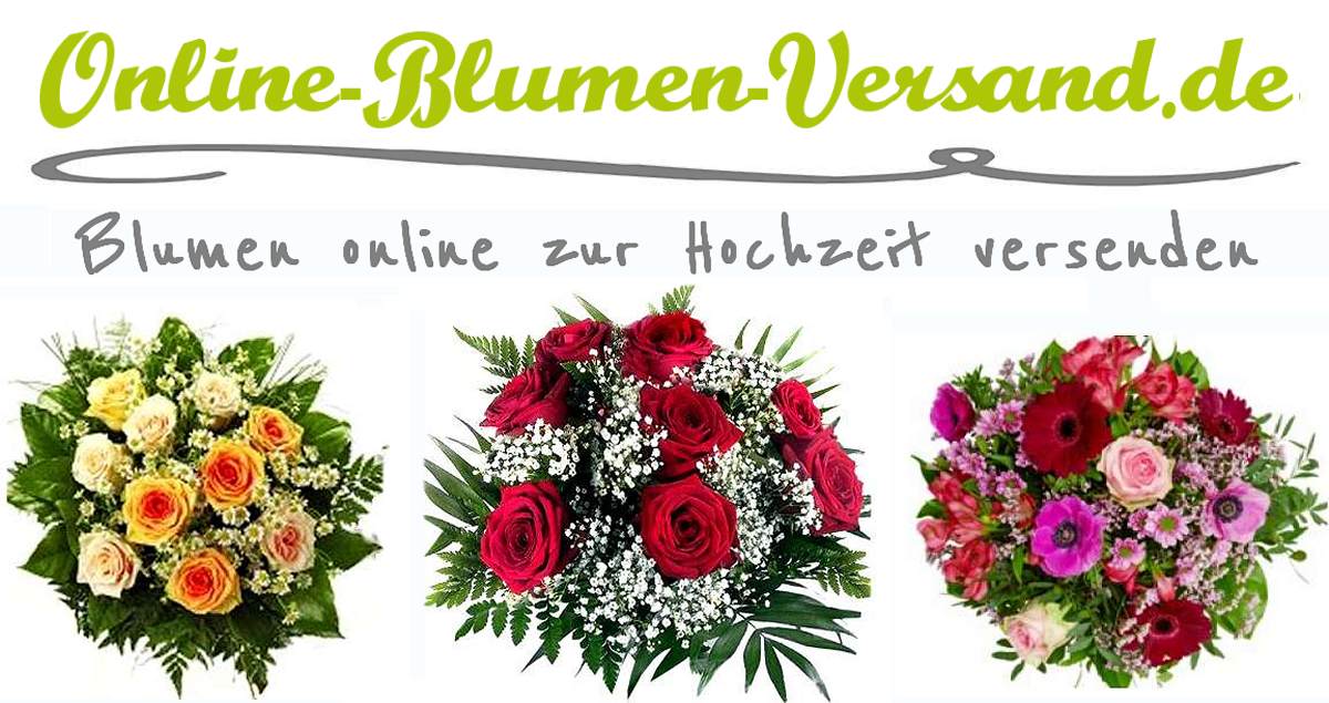 Online Blumenversand: Zur Hochzeit Brautstrauss im Internet bestellen