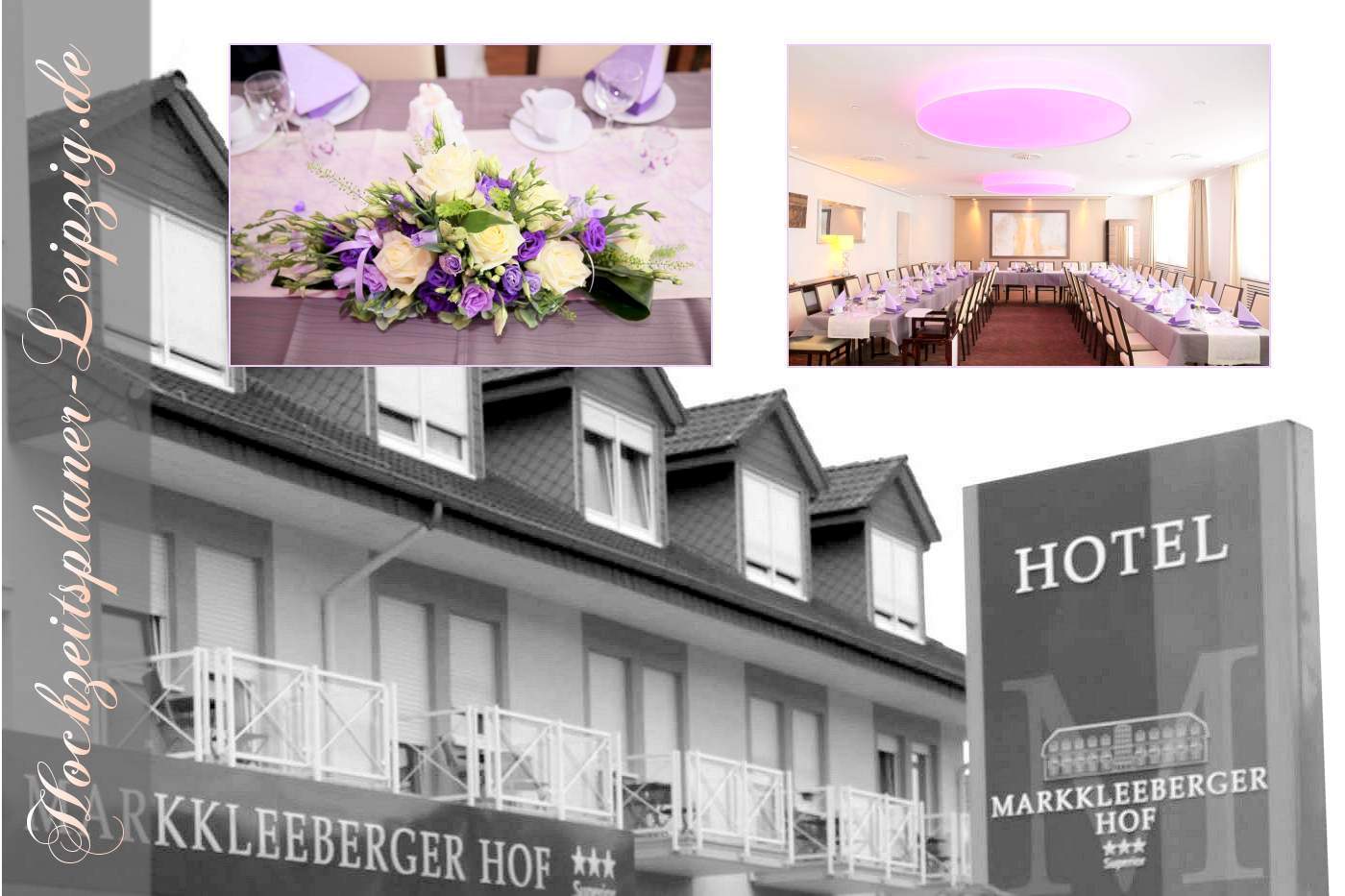 Hochzeitslocation Markkleeberger Hof (Restaurant + Hotel für Hochzeitsfeier)