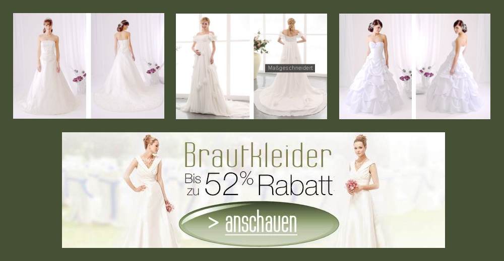 Alles fr die Braut - Hochzeitskleider Auswahl - Bekleidung : Damen : Kleider : Romantische Brautkleider Vintage und Bohemian