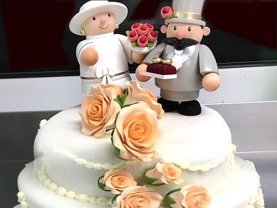 Hochzeitstorte der Bckerei Konditorei Herzog aus Markkleeberg bei Leipzig