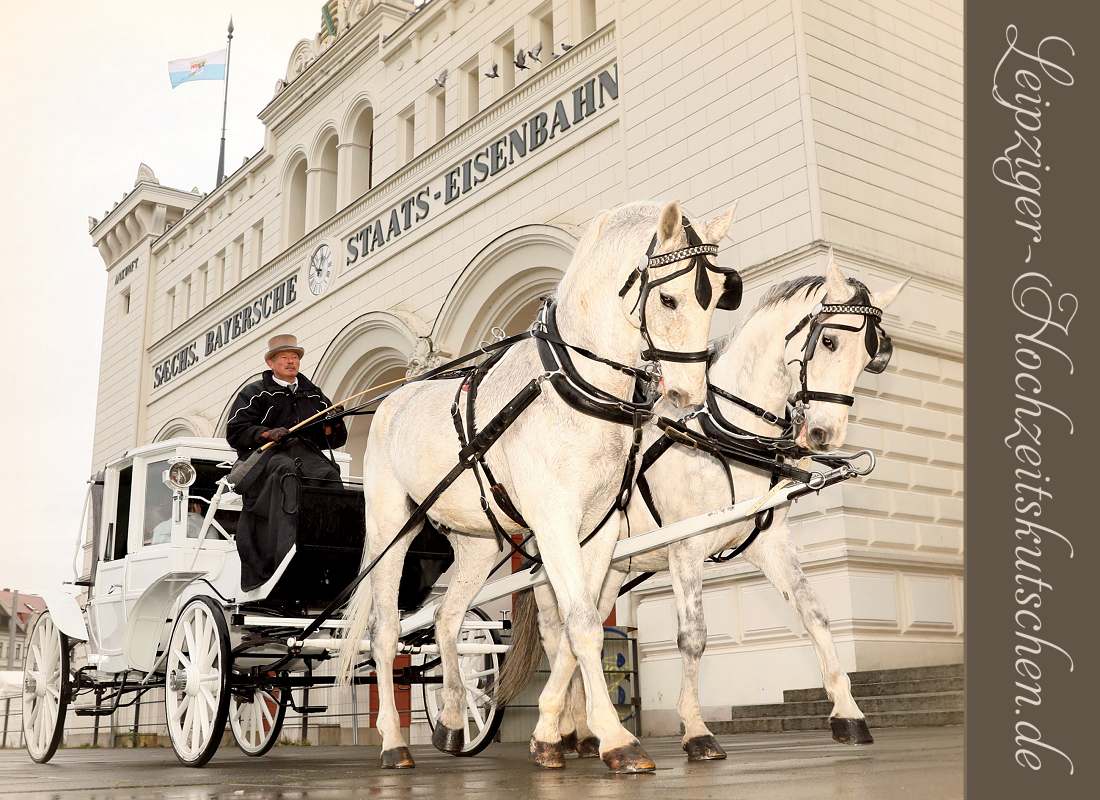 Leipziger Hochzeitskutschen